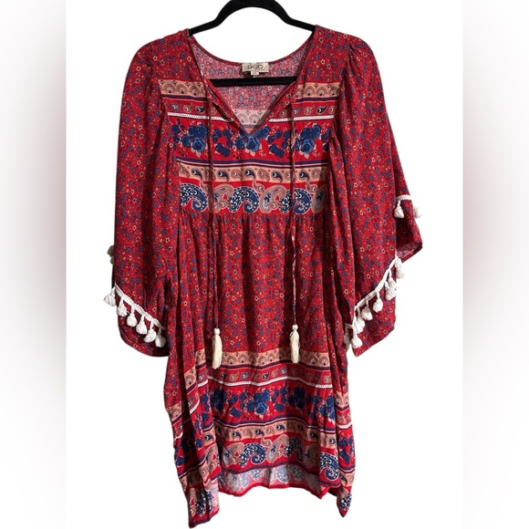 Gigio Tops - GiGiO Plus Boho Tunic